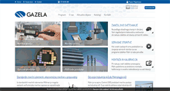 Desktop Screenshot of gazela.si