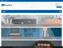 Tablet Screenshot of gazela.si