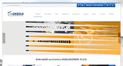 Desktop Screenshot of gazela.rs
